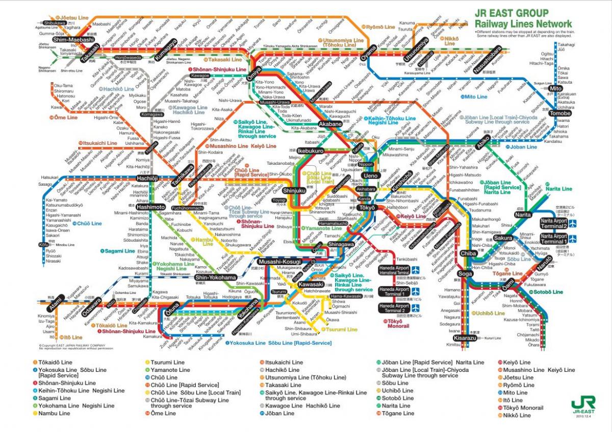 Mapa Jokohamy