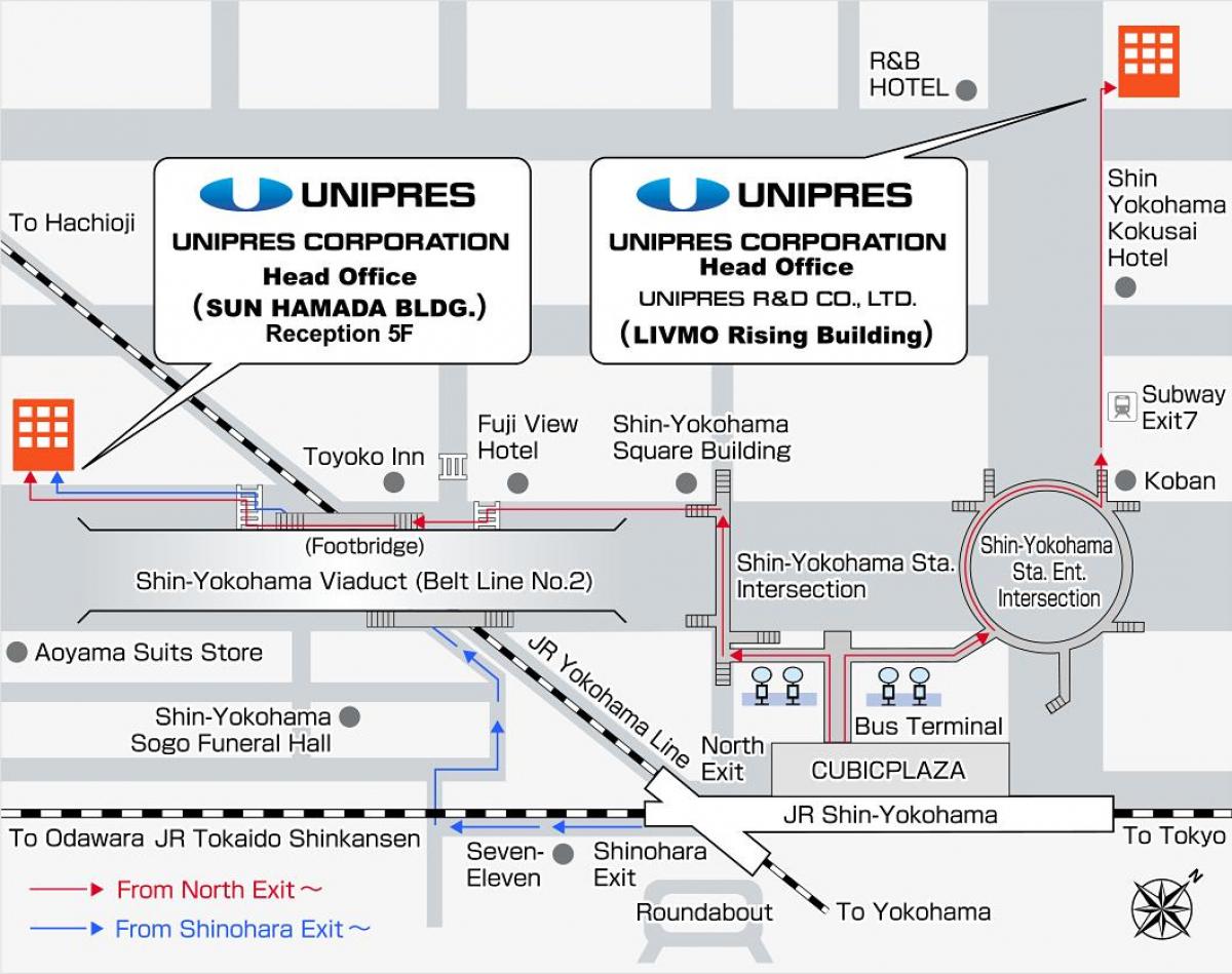 Mapa opon Yokohama