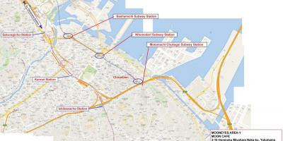 Mapa Chatelet Yokohama