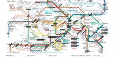 Mapa Jokohamy