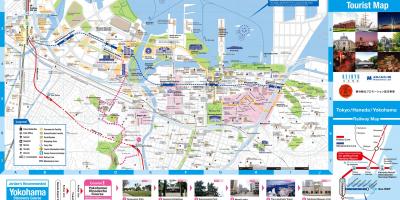 Mapa Yokohama zabytki